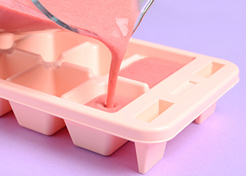 Yogurt ice cubes