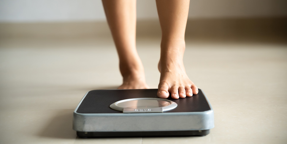 Stepping on the scale